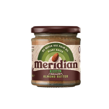 Meridian - Almond Butter Smooth w Salt (Org) 6x170g