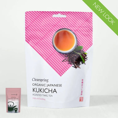 Clearspring Kukicha, Roasted Twig Tea - Loose Org 6x125g
