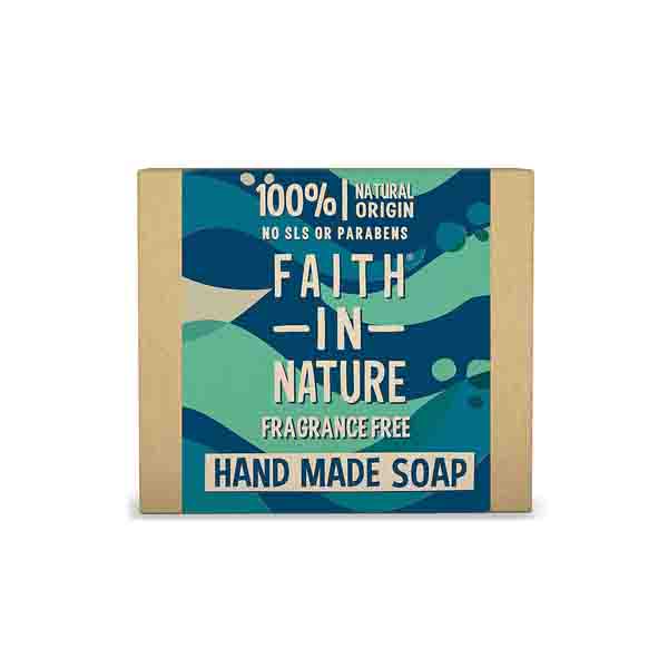 Faith In Nature - Fragrance Free Soap 6 x 100g