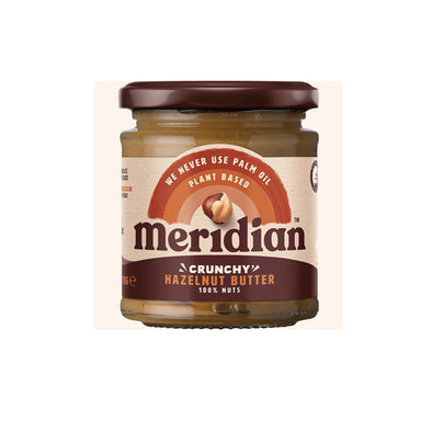 Meridian - Hazelnut Butter Crunchy 100% Nuts 6x170g