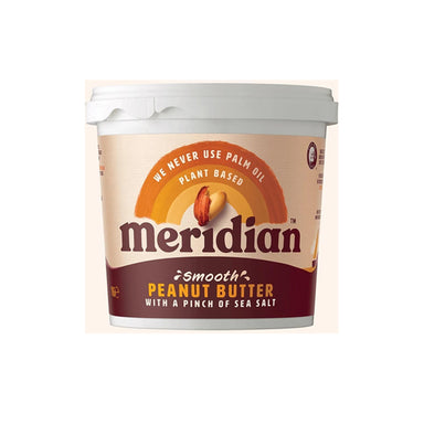Meridian - Peanut Butter Smooth w Salt 1kg 6x1kg