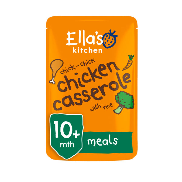 Ellas Kitchen Chicken Casserole & Rice (Org) 7x190g