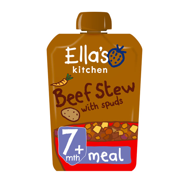 Ellas Kitchen Beef Stew Spuds (Org) 7x190g