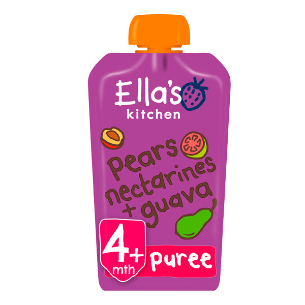 Ellas Kitchen	Pear Nectarine Guava (Org)	7x120g