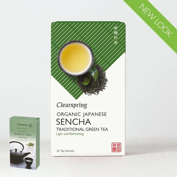 Clearspring Japanese Sencha Green Teabags 4 x 20