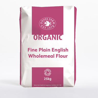Bulk Flour - Doves Fine Plain Wholemeal Flour Or. 1x25kg