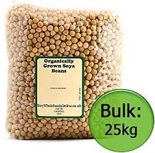 Bulk Beans - Soya Beans (Org) 1x25kg