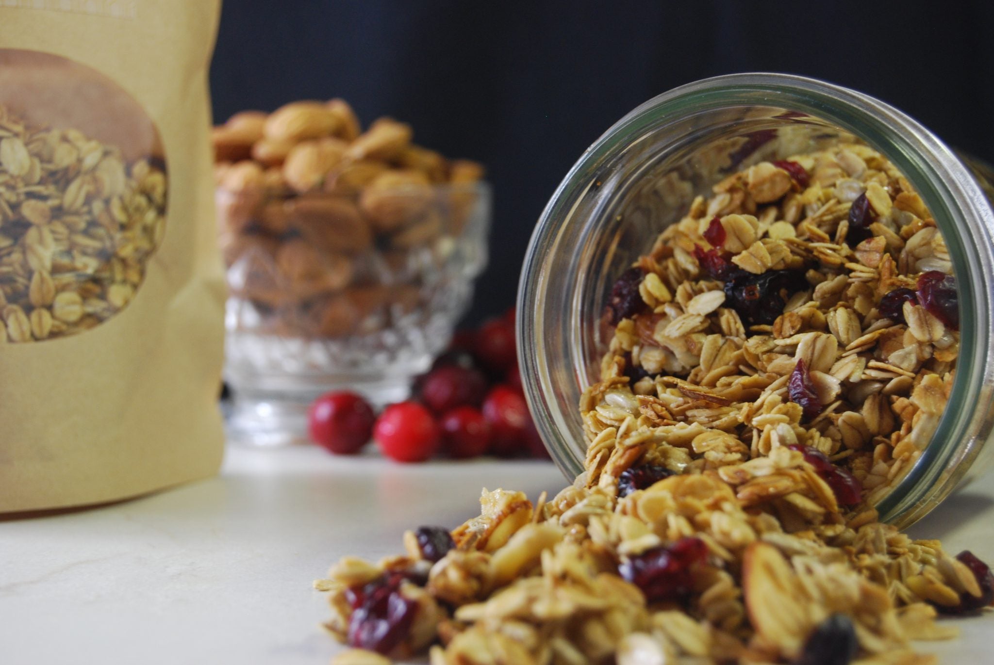 Bulk Cereals - IND Cranberry & Almond Granola 1x20kg