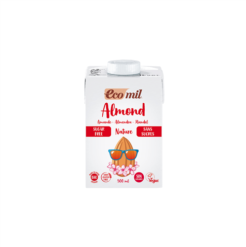  ECOMIL - Almond Milk SF (Org) 6x500ml
