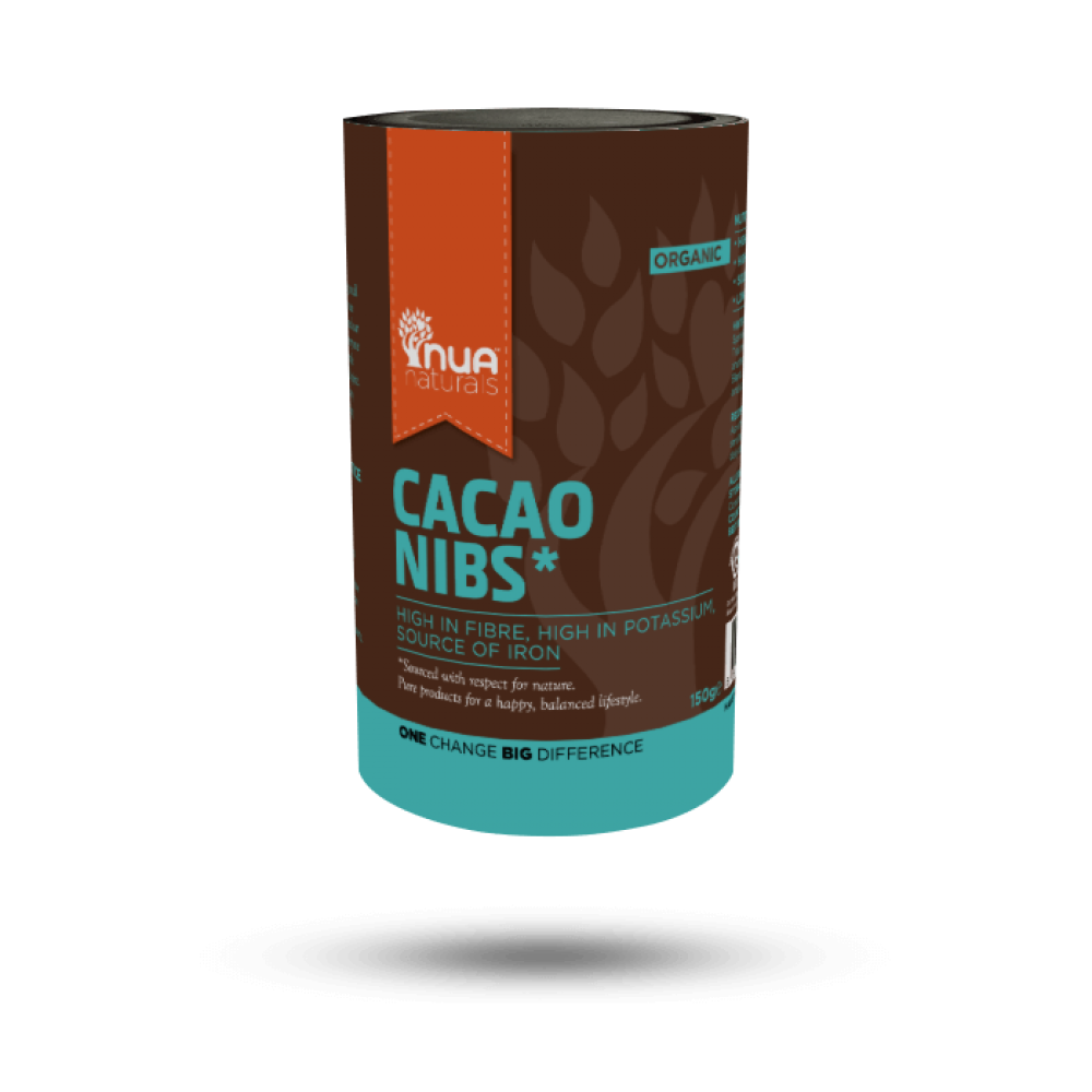 NUA Naturals - Cacao Nibs Raw (Org) 1x150g