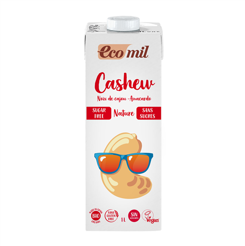ECOMIL - Cashew Milk SF (Org) 6x1L