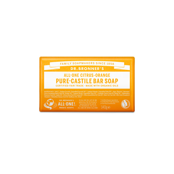Dr. Bronner's Pure-Castile Bar Soap - Citrus -140g