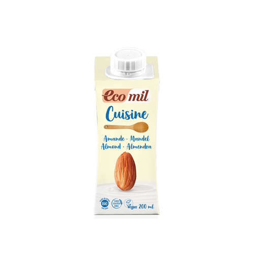 ECOMIL - Almond Culinary Cream (Org) 24x200ml