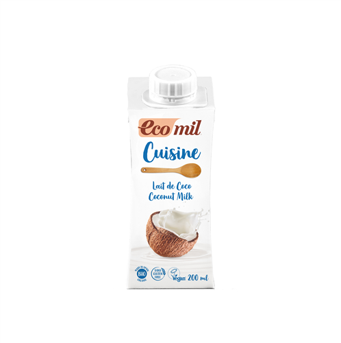 ECOMIL - Coconut Cooking Milk (Org) 24x200ml