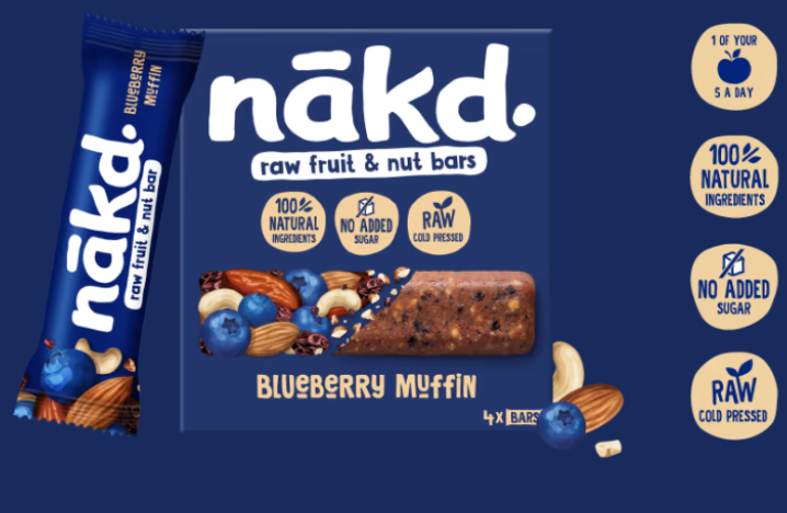 nakd blueberry muffin bar
