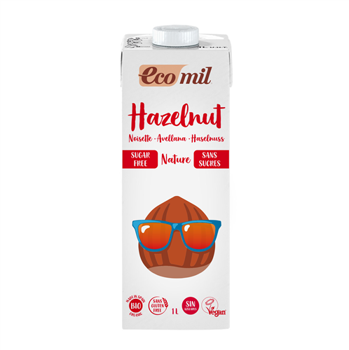 ECOMIL - Hazelnut Drink SF (Org) 6x1L