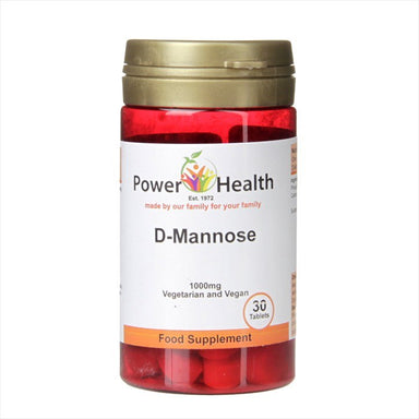Power Health - D-Mannose Tabs 1000mg 1x30Tabs