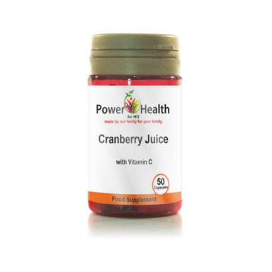 Power Health Cranberry Juice Plus Vit C 1x50Caps