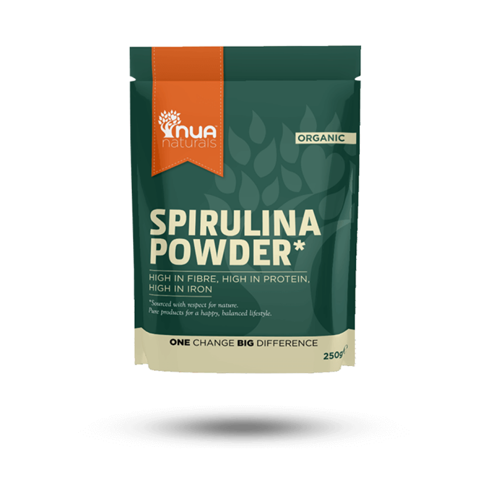 NUA Naturals - Spirulina Powder (Org) 1x250g