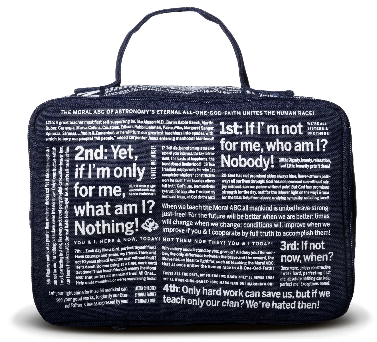 Moral ABC Toiletry Bag